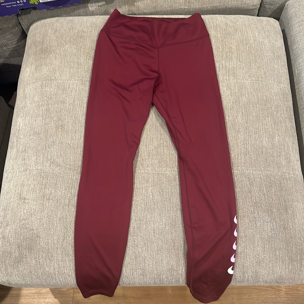 Maroon Nike Leggings